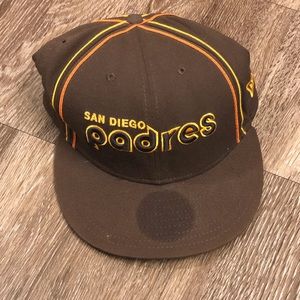 Vintage San Diego Padres Fitted Cap